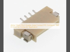 Alinta 1.0mm Pitch Double-Sided Contact FPC Connector SMT H1.5mm для компьютерных приложений